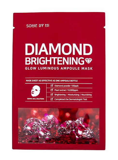 Some By Mi Glow Luminous Ampoule Mask Red Diamond Brightening