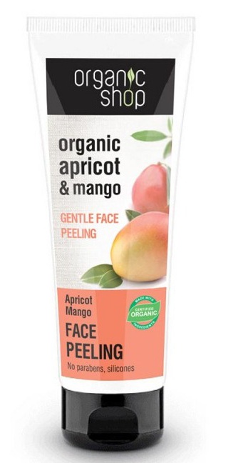 Organic Shop Organic Apricot & Mango Gentle Face Peeling