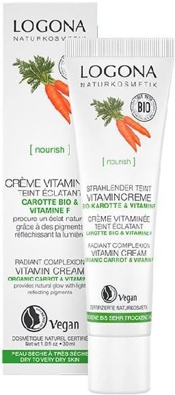 Logona Vitamin Cream Nourish With Carrot And Vitamin F