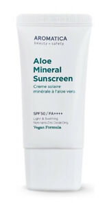 Aromatica Aloe Mineral Sunscreen Spf50/Pa++++