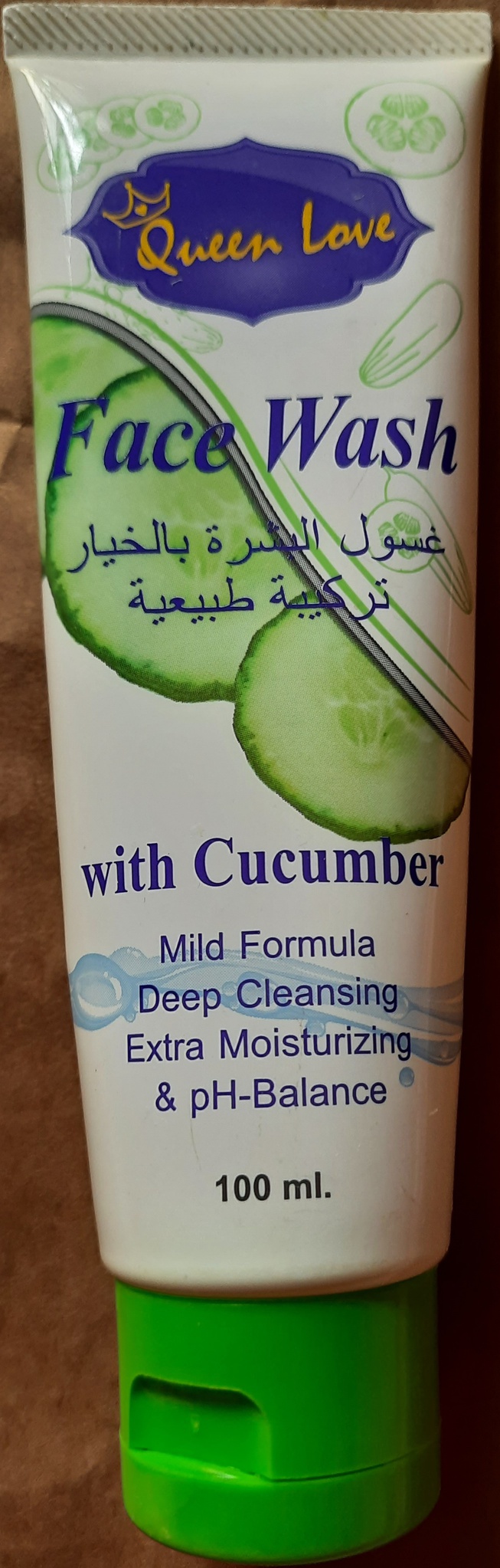 Queen Love Face Wash With Cucumber