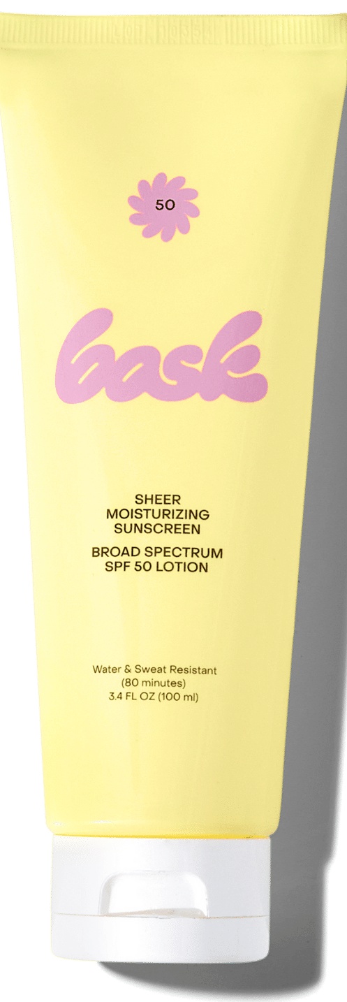 Bask Sheer Moisturizing Sunscreen SPF 50 Lotion