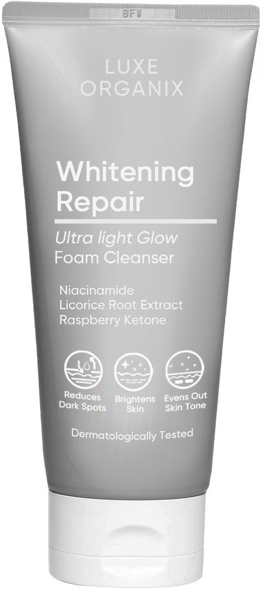 Luxe Organix Whitening Repair Gentle Foam Cleanser