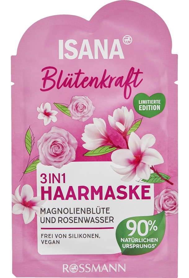 Isana Blütenkraft 3in1 Haarmaske