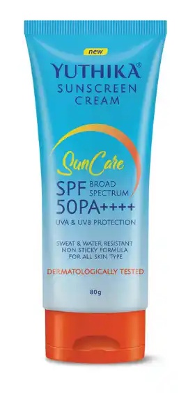Yuthika Sunscreen SPF 50 Pa++++ With UVA & UVB Protection