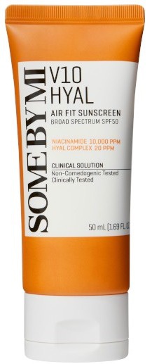 Some By Mi V10 Hyal Air Fit Sunscreen Broad Spectrum SPF50