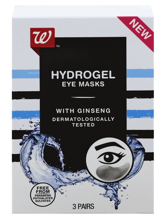 Walgreens Hydrogel Eye Masks ingredients (Explained)