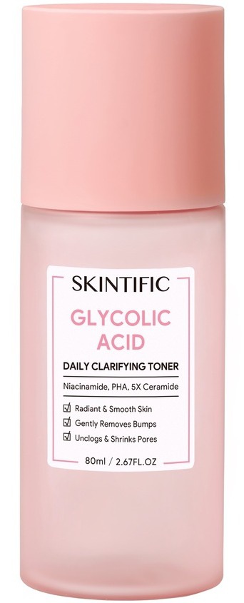 Skintific Glycolic Acid Daily Clarifying Toner