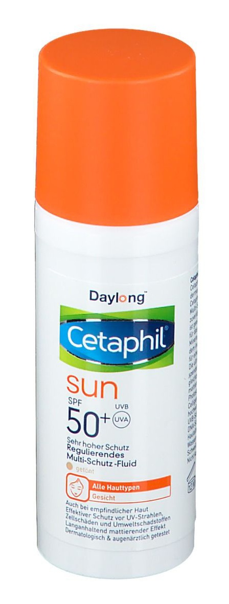 Cetaphil Sun Daylong™ Regulierendes Multi-Schutz-Fluid Gesicht Getönt Spf50+