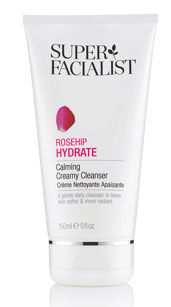 Super Facialist Rosehip Hydrate Calming Creamy Cleanser