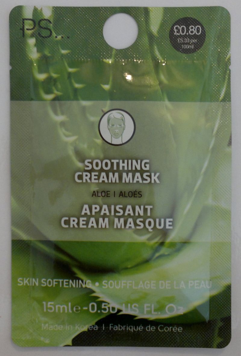Primark Soothing Aloe Cream Mask