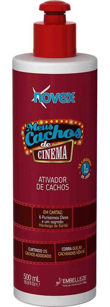 Embelleze Novex Meus Cachos De Cinema Ativador De Cachos