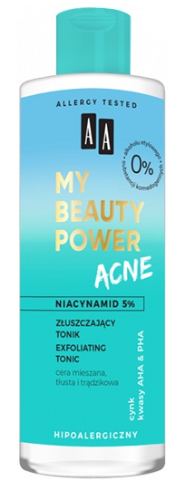 AA My Beauty Power Acne Exfoliating Tonic
