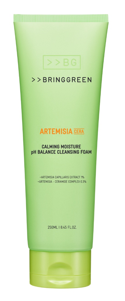 BRINGGREEN Artemisia Cera Calming Moisture pH Balance Cleansing Foam