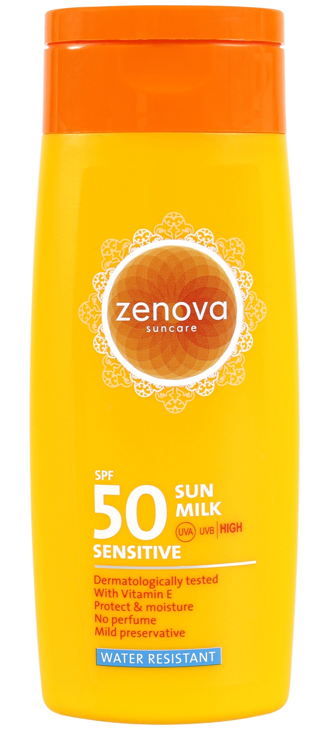 Zenova suncare SPF 50 Milk Sensitive