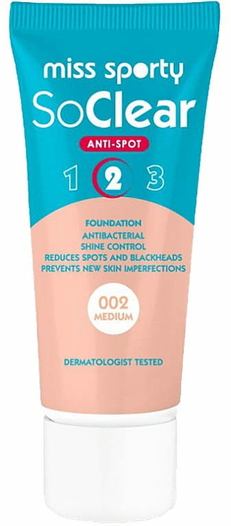 miss sporty Foundation So Clear Anti Spot 2