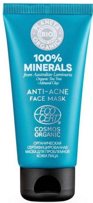 Planeta Organica 100% Minerals Anti-acne Face Mask Planeta Organica