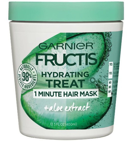 Garnier Fructis Hydrating Treat 1 Minutes Hair Mask + Aloe Extract