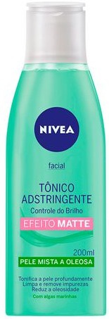 Nivea Tônico Adstringente Controle De Brilho Efeito Matte