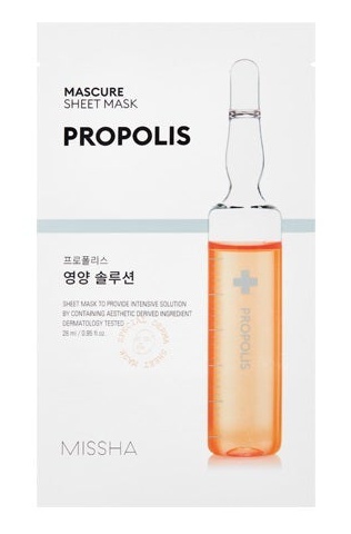 Missha Mascure Nutrition Propolis Sheet Mask