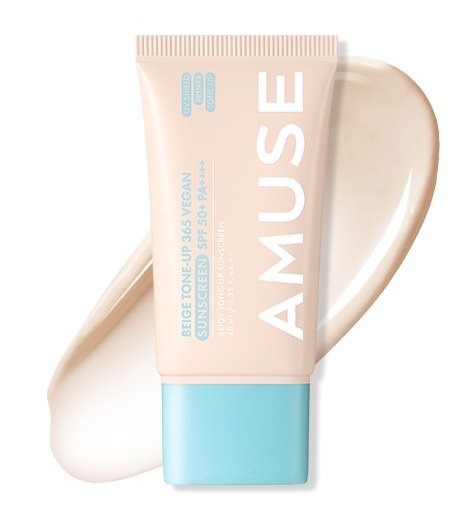 Amuse Beige Tone-up 365 Vegan Sunscreen