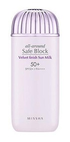 Missha All Around Safe Block Velvet Finish Sun Milk Spf50+ Pa++++ ingredients (Explained)