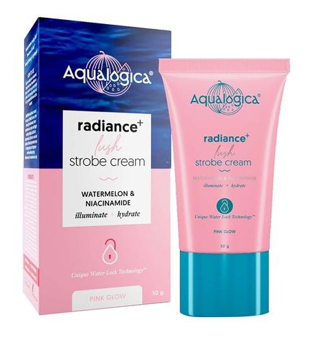 Aqualogica Radiance+ Lush Strobe Cream With Watermelon & Niacinamide