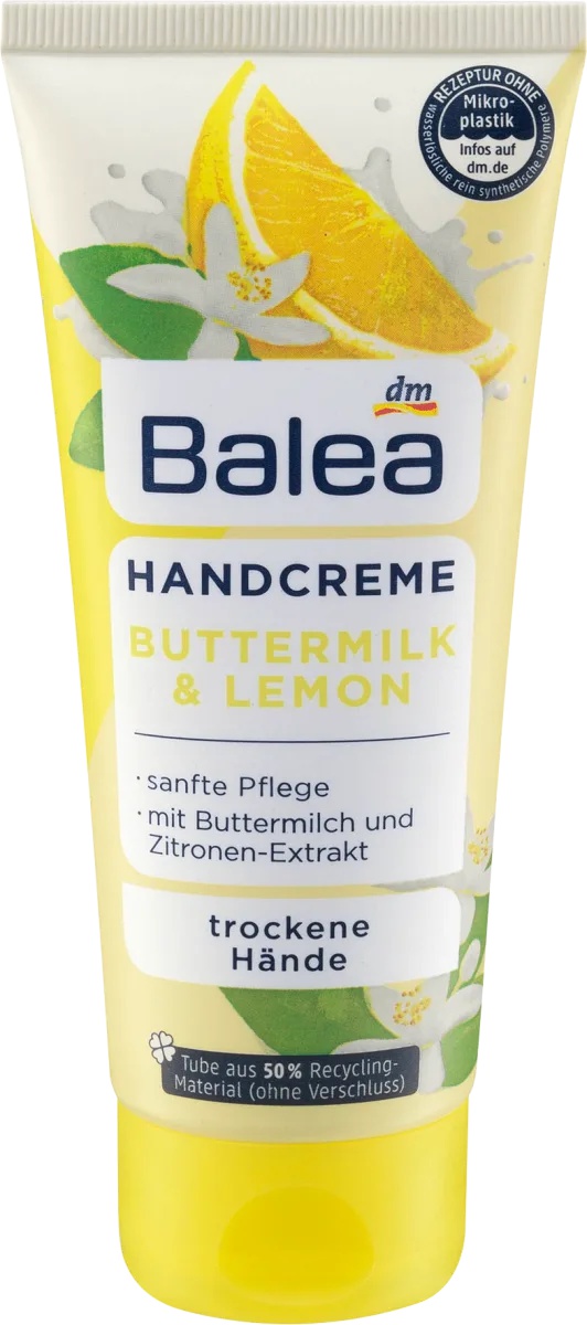 Balea Handcreme Buttermilk & Lemon