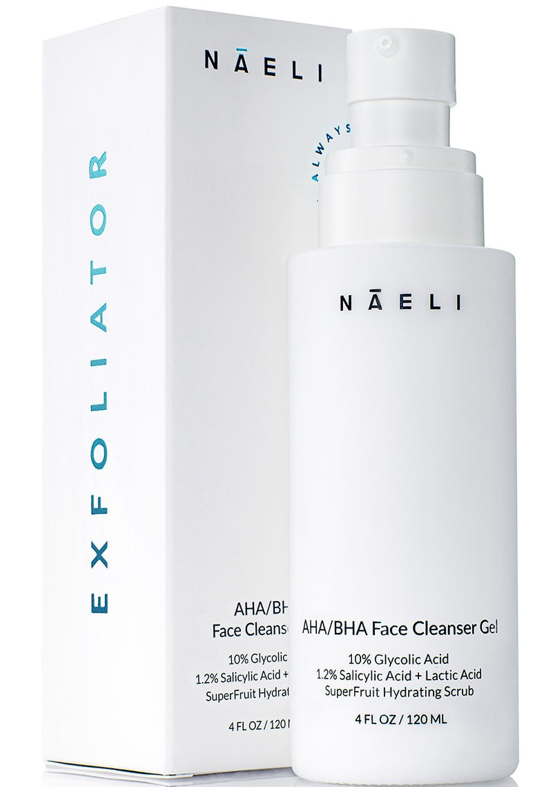 Naeli AHA/BHA Exfoliating Face Cleanser