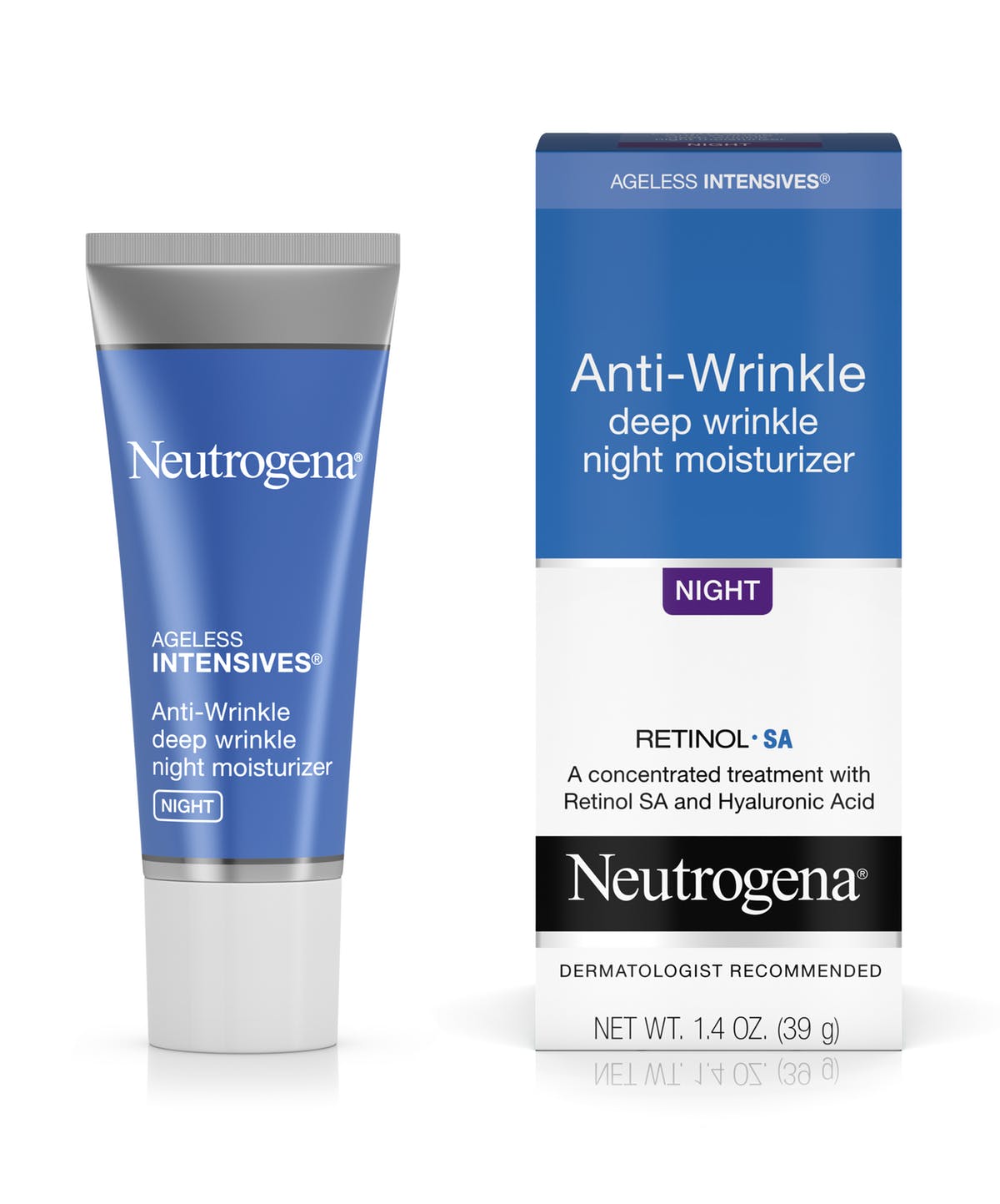 Neutrogena Ageless Intensives Anti-Wrinkle Deep Wrinkle Night Facial Moisturizer