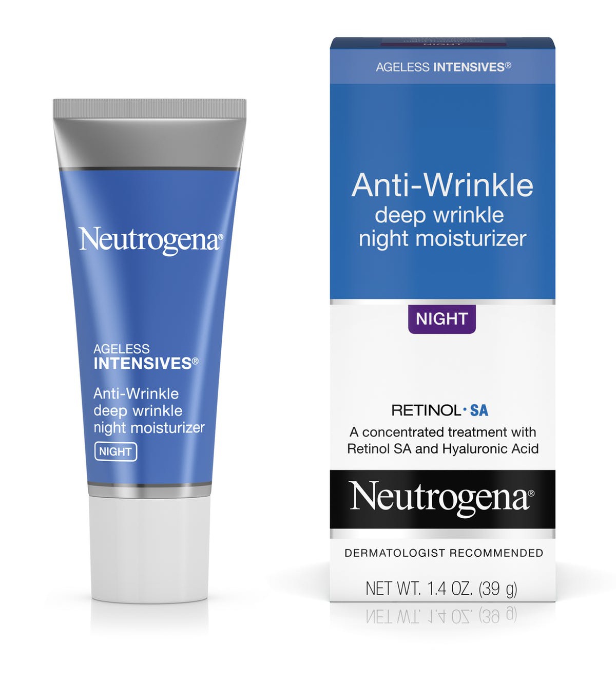 Neutrogena Ageless Intensives Anti-Wrinkle Deep Wrinkle Night Facial Moisturizer