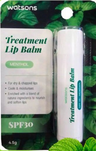 Watsons Treatment Lip Balm SPF 30