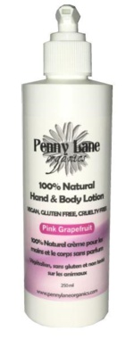 Penny Lane Organics Natural Hand And Body Lotion Pink Grapefruit
