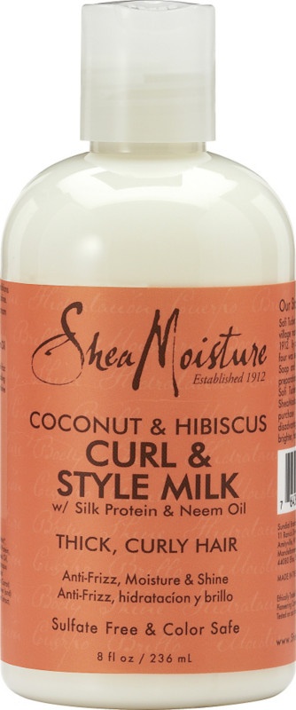 Shea Moisture Coconut And Hibiscus Curl And Style Milk