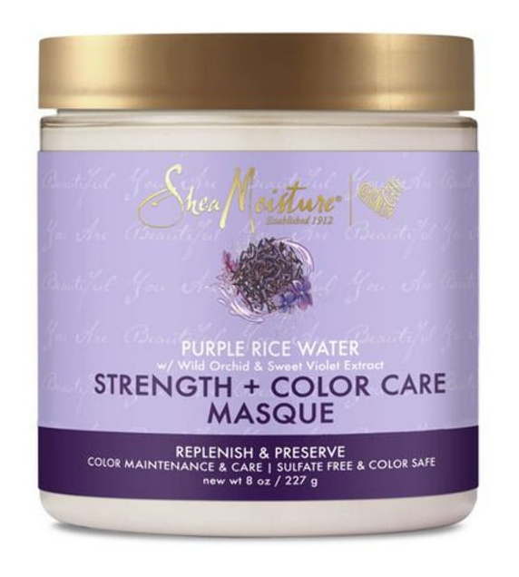 SheaMoisture Shea Moisture Purple Rice Water Strength & Color Care Masque