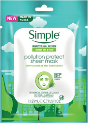 Simple Pollution Protect Sheet Mask