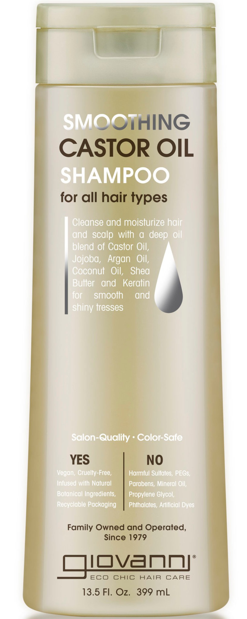 Giovanni Eco Chic Smoothing Castor Oil Shampoo