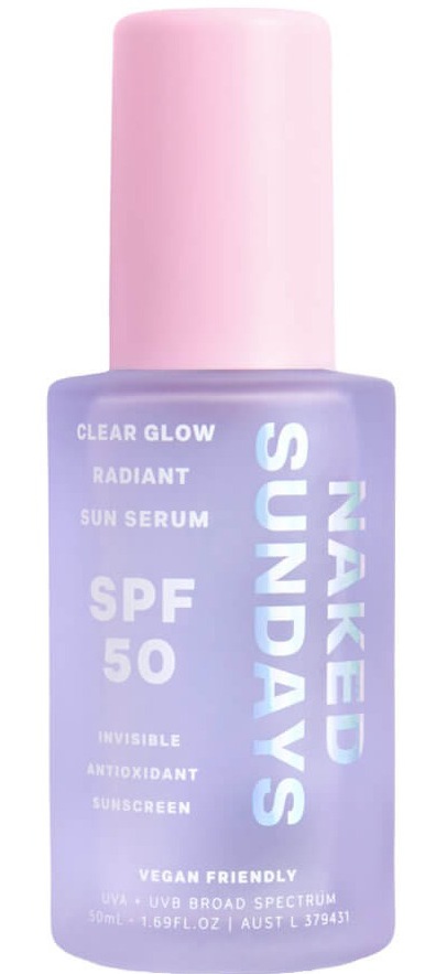 Naked Sundays SPF50 Clear Glow Radiant Sun Serum