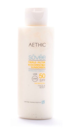 Aethic Sôvée Spf 40 Triple Filter Eco-Compatible Sunscreen
