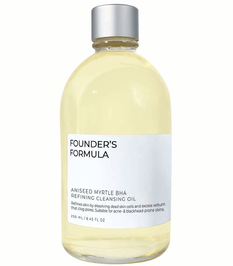 Founder's Formula Aniseed Myrtle BHA Refining Cleansing Oil