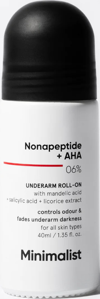 Be Minimalist Nonapeptide + AHA Roll On