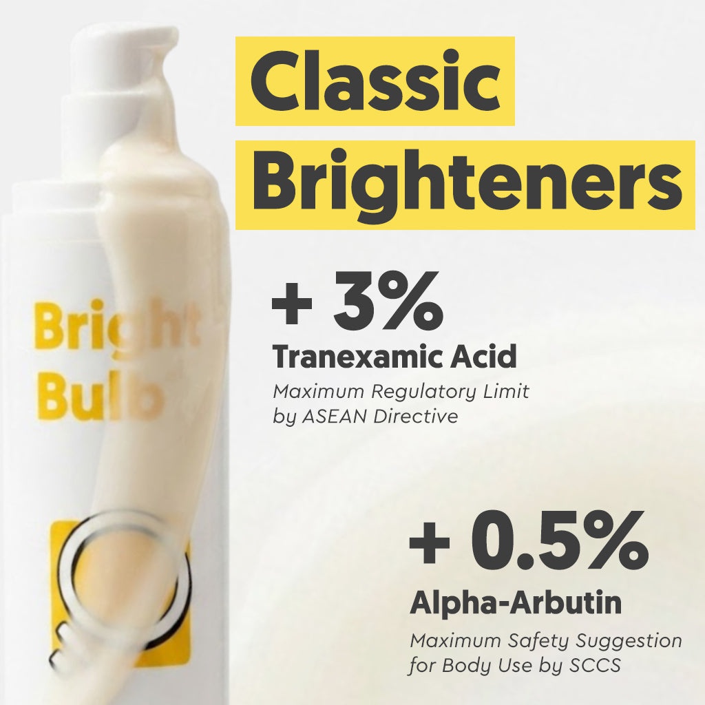 HiKawan Bright Bulb 3% Tranexamic Acid Tone-Perfecting Face And Body Serum