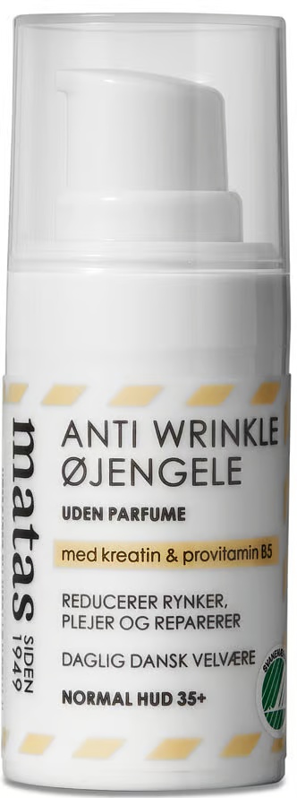 Matas Striber Anti Wrinkle Øjengele Til Normal Hud Uden Parfume