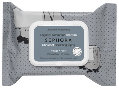 SEPHORA COLLECTION Charcoal Exfoliating Wipes