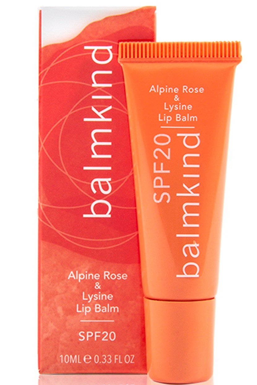 balmkind Alpine Rose & Lysine Lip Balm SPF 20
