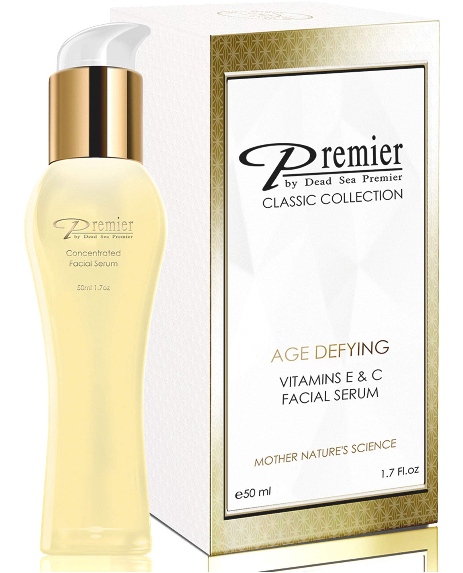 Premier by Dead Sea Premier Age Defying Vitamin E & C Facial Serum