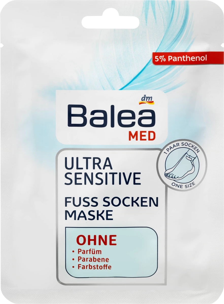 Balea Med Ultra Sensitive Fuss Socken Maske