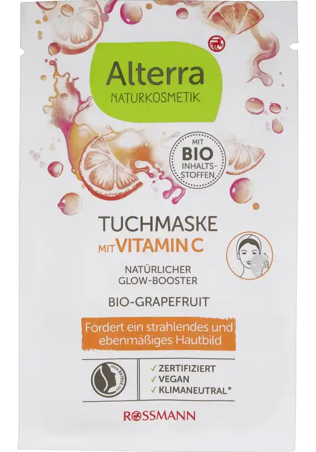 Alterra Tuchmaske Mit Vitamin C