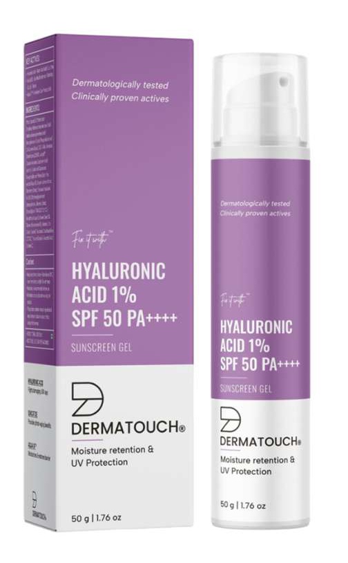 Dermatouch 1% Hyaluronic Acid Sunscreen SPF 50 Pa++++