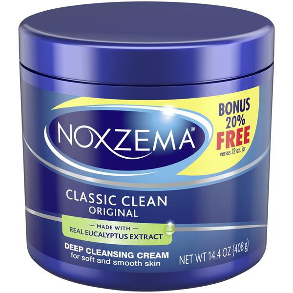 Noxzema Classic Clean Made With Real Eucalyptus